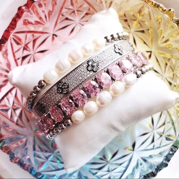 Pink lemonade impression bracelet - Picture 3 of 4